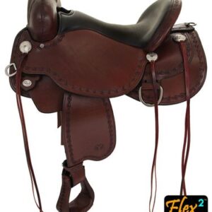 14" to 17" Circle Y Alpine Flex2 Trail Saddle 2377