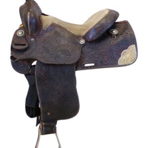 14 Inch Used Longhorn Show Saddle