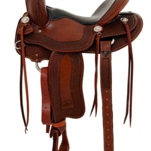 15.5" to 17" Billy Cook Tipton Trail Saddle 1737