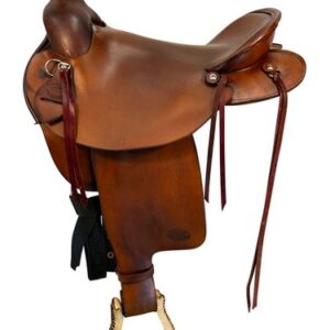 15.5Inch Marciante Saddle Leather Co Trail Saddle