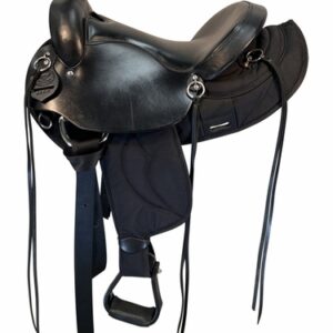 15.5Inch Used Big Horn Cordura Trail Saddle 284