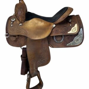 15.5Inch Used Circle Y Show Saddle