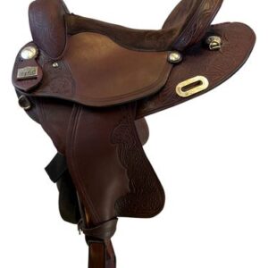 15 Inch Used Big Horn Extra Wide Trail Saddle 908