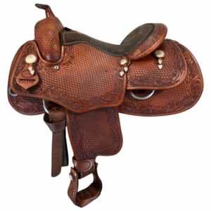 15 Inch Used Billy Cook Greenville Reining Saddle 291 376