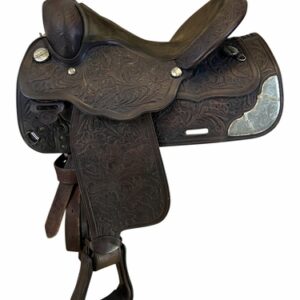 15 Inch Used Circle Y Show Saddle 2871