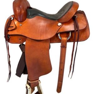15 Inch Used Courts Roping Saddle 5001