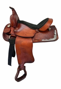 15 Inch Used H H Saddlery Trail Saddle