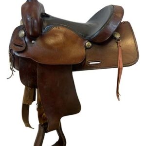 15 Inch Used Royal King Trail Saddle 9349