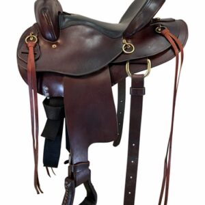 15 Inch Used South Bend Elkhart Eagle Trail Saddle 1002