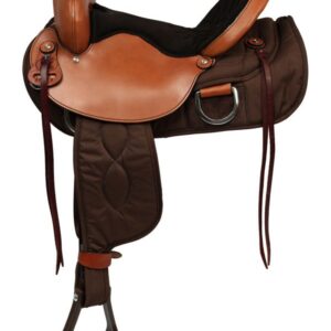15" to 17" Big Horn Lady Light Weight Wide Flex Trail Saddle 325 326 327