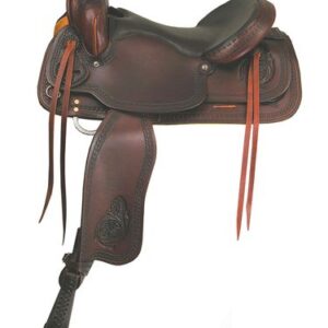 16" 17" Big Horn Texas Best Del Rio Rider Trail Saddle, Gaited 950G
