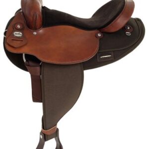 16" Fabtron Extra Wide Saddle with Round Skirt 7186