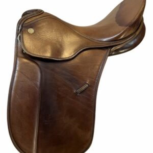 16.5Inch Used Kieffer Munchen Grand Prix International Dresage Saddle
