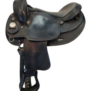 16.5Inch Used National Bridle Shop Gaited Trail Saddle 2211
