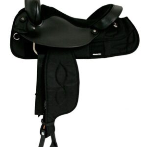 15" 16" Big Horn Cordura Suede Seat Trail Saddle 167 267