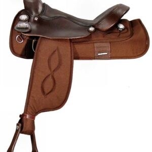 16" Big Horn Haflinger Cordura Saddle 295