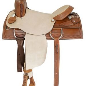 15" to 17" Dakota Hard Seat Cutter Saddle 110