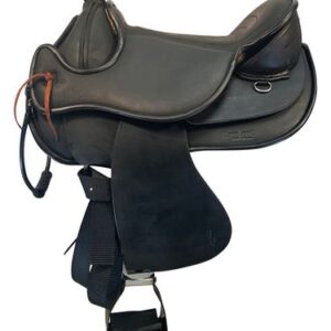 16 Inch Used Barefoot Treeless Trail Saddle