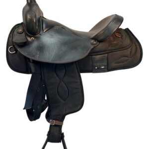 16 Inch Used Big Horn Cordura Trail Saddle 195