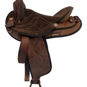 16 Inch Used Big Horn Cordura Trail Saddle 501