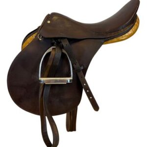 16 Inch Used Butler Brothers Close Contact Saddle