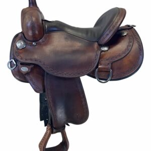 16 Inch Used Circle Y Alpine Trail Saddle 2377