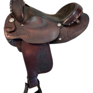 HOLD 2025/05/26j 16 Inch Used Circle Y Arabian Trail Saddle 2126