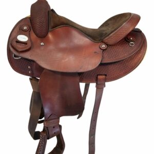 16 Inch Used Crates Arabian Trail Saddle 2391