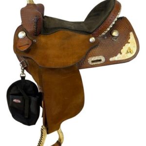 16 Inch Used Dakota Barrel Saddle 425