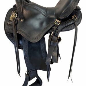 16 Inch Used National Bridle Shop Endurance Saddle 6937