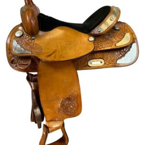 16 Inch Used Tex Tan Show Saddle