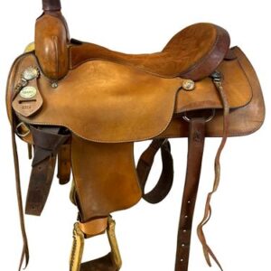 HOLD 2025/05/27c 17.5Inch Used Crates Roping Saddle 2314