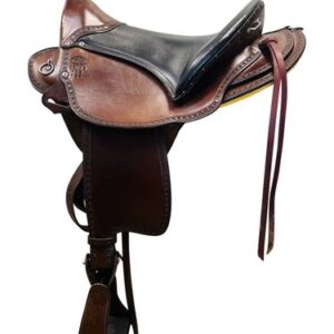 PRICE REDUCED! 17.5Inch Used Double Creek Buena Vista Trail Saddle 104