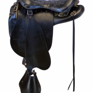 17.5Inch Used Tucker Montreal Troopers BKS Saddle 138