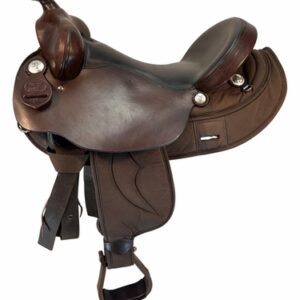 17 Inch Used Big Horn Cordura Trail Saddle 277