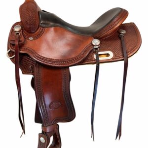 17 Inch Used Billy Cook Trail Saddle 1855