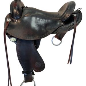 17 Inch Used Circle Y Alabama Trail Gaiter Trail Saddle 1581