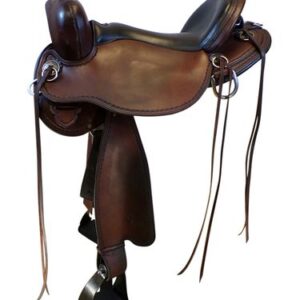 PRICE REDUCED! 17 Inch Used Circle Y Blackfoot Flex2 Trail Saddle 2381