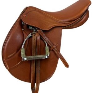17 Inch Used Courbette Close Contact English Saddle
