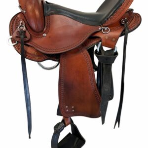 17 Inch Used Dixieland Gaited Endurance Saddle PWV 9