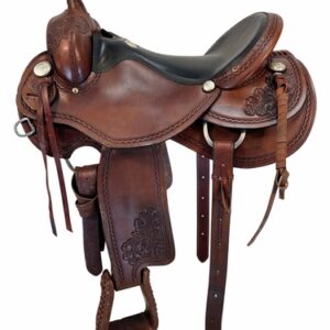 17 Inch Used Rocking R All Around Saddle 962