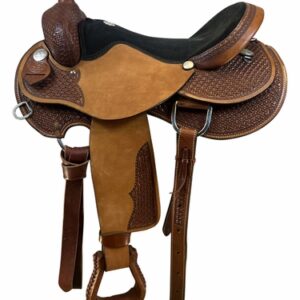 PRICE REDUCED! 17 Inch Used Rocking R Trail Saddle 1818