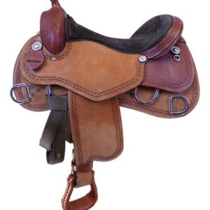 SOLD 2025/05/29j 17 Inch Used South Bend Saddle Co Training Saddle 2387