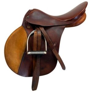 17 Inch Used Stubben Jump Saddle