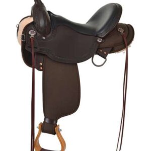 High Horse Rosebud Cordura Trail Saddle 6918