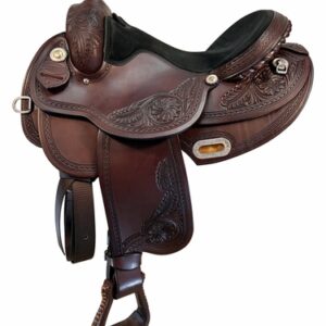 16 Inch Used South Bend Saddle Co Arabian Trail Saddle 1931