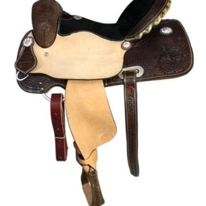 HR Hud Roberts Barrel Racer Chocolate w/Rodeo Drive Conchos 310