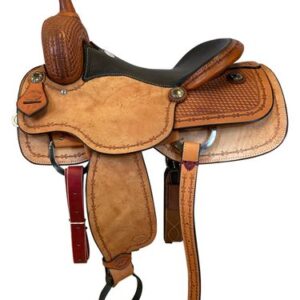 16" to 18" HR Hud Roberts Buster Welch Cutter Saddle 52