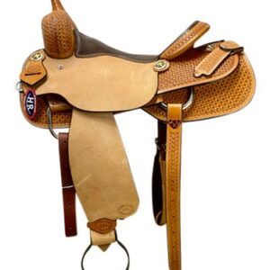 16" to 18" HR Hud Roberts Dinah Special Cutter Saddle 61