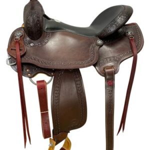15" to 17" HR Hud Roberts Draft Trail Saddle 820H